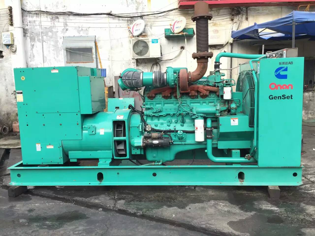 临淄租赁发电机-柴油发电机不正常冒烟的原因